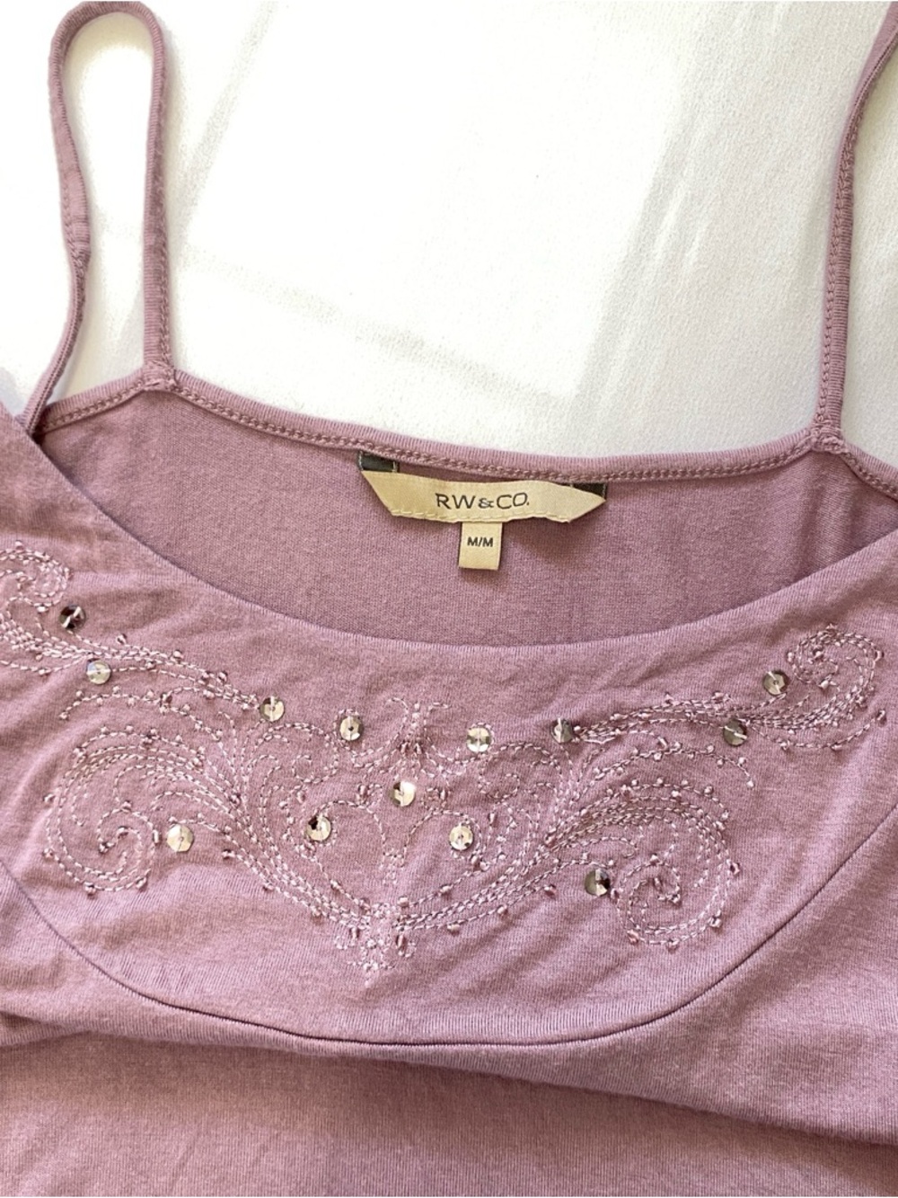 Y2K Lavender Purple Cami Tank Top - Picture 4 of 8